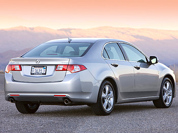 Auto, Sunset, Mountains, Acura, Cars, Asphalt, Back View, Rear View, Style, Akura, 2008, Silver Metallic, Tsx HD wallpaper