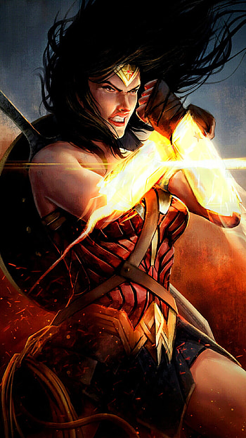Wonder Women, comics, süperman, batman, wonder woman, Marvel, anime, comicon, DC, flash HD phone wallpaper
