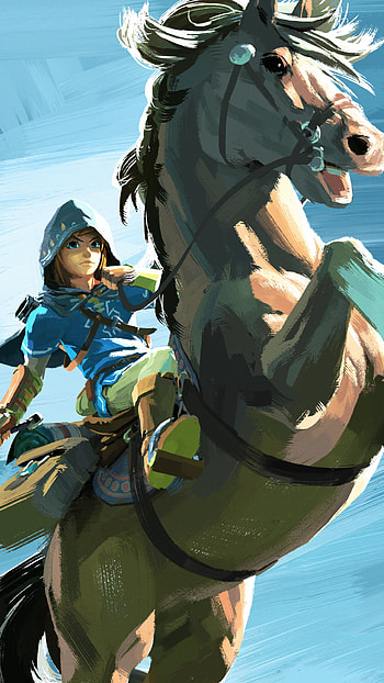 Legend of Zelda, Breath of the Wild, Video game HD phone wallpaper