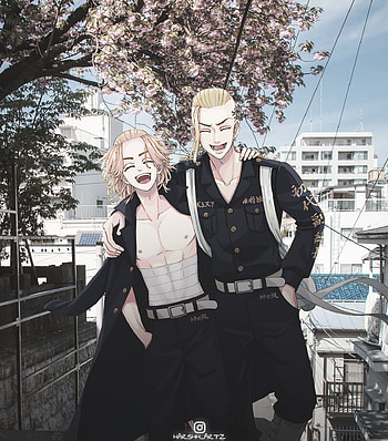 Mikey & Draken, tokyorevengers, anime HD phone wallpaper