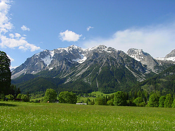 Near Heaven Mt., blue, cool, sky, nice HD wallpaper