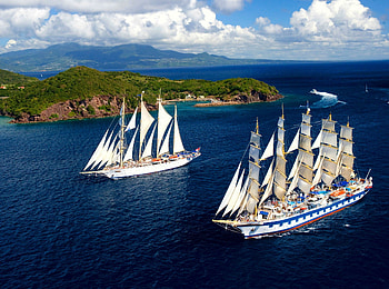 Royal Clipper, Sailing HD wallpaper