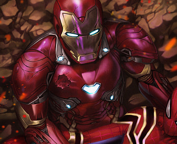 Spiderman Died In Iron Man Arms Artwork, spiderman, iron-man, movies, artwork, artist, artstation, avengers-infinity-war HD wallpaper