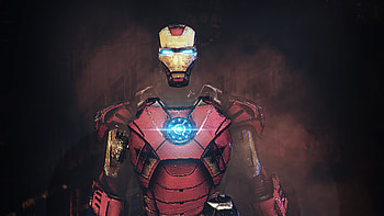 Iron Man 3d Artwork, iron-man, superheroes, artwork HD wallpaper