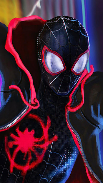 Black Spider-Man, Powerful , Unique and captivating HD phone wallpaper