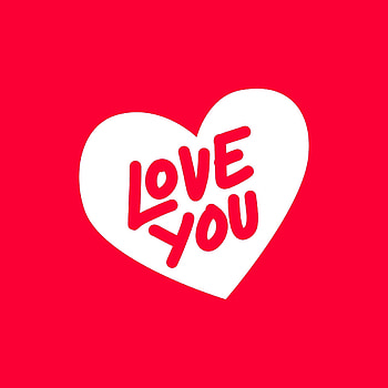 Love, heart, typography, abstract HD phone wallpaper