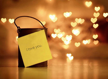 I love you, message, graphy, candle, love, hearts, romantic, lovely HD wallpaper