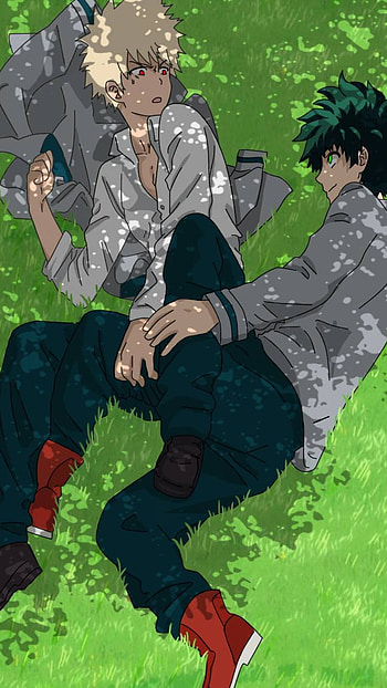 BakuDeku, people_in_nature, art, bnha, bkdk HD phone wallpaper