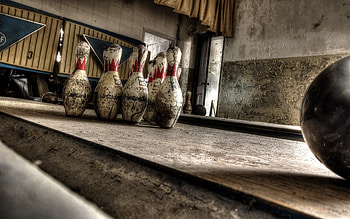 Vintage, Bowling HD wallpaper