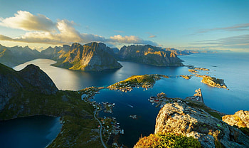 Norwegian Fjords, Norge inspiration, Lofoten Islands, Norway's natural beauty HD wallpaper