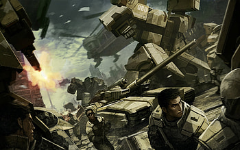 game war, war zone, soldiers, war HD wallpaper