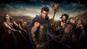 Spartacus' legacy, Blood-soaked drama, Historical inspiration, Gripping narrative HD wallpaper