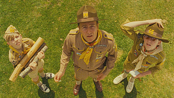 Moonrise Kingdom, Wes Anderson, Artistic fanart, Adventure film HD wallpaper