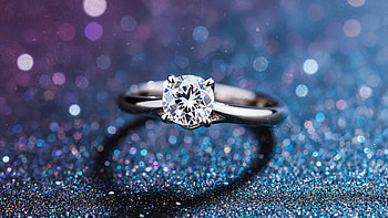 Brilliant Diamond Ring Sparkle – Ultra Elegance, diamond ring, diamond, ring, jewelry, Engagement HD wallpaper