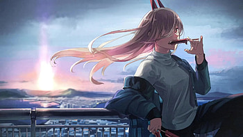 Power Chainsaw Man Live HD wallpaper