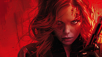 Black Widow Fan Art, Black Widow, fan art HD wallpaper