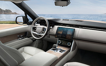 2022, Land Rover Range Rover, , interior, inside view, dashboard, new Range Rover, British cars, Land Rover HD wallpaper