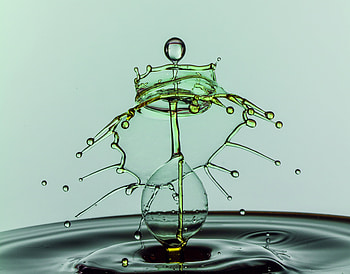 Water, Drops, Macro, Spray, Splash HD wallpaper