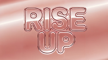 Rise Up: Stunning Rose Gold Ultra, rose gold, motivational, design HD wallpaper