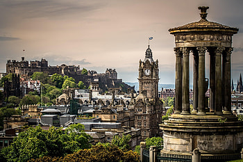 Edinburgh skyline, Education, Interior design HD wallpaper
