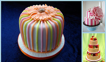 3 Fancy cakes, cakes, other, fancy, fancy cakes, food HD wallpaper