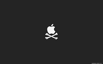 Funny, Brands, Logos, Apple, Pirats HD wallpaper