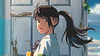 Suzume Iwato, Makoto Shinkai HD wallpaper
