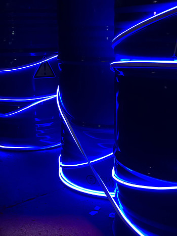 Miscellanea, Miscellaneous, Neon, Backlight, Illumination, Sign, Danger HD phone wallpaper