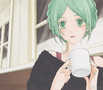 Anime, sweet, cute, blush, tea HD wallpaper