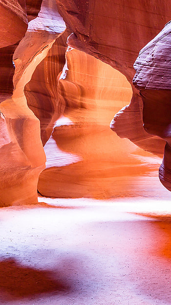 Antelope Canyon in fall, Arizona's beauty, Windows 10 spotlight, Enchanting scenery HD phone wallpaper