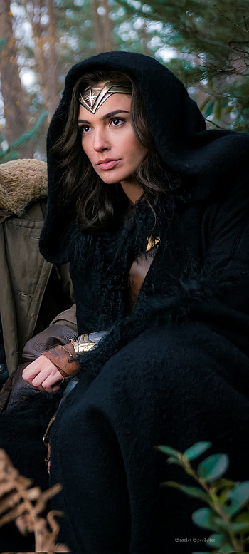 Wonder Woman, face, gal Gadot HD phone wallpaper
