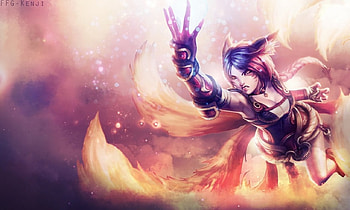 FoxFire Ahri, LOL, Ahri League Of Legends, Ahri, FoxFire, League Of Legends HD wallpaper