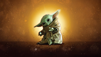 Grogu, the-mandalorian, grogu, baby-yoda, tv-shows, artwork, art, artstation HD wallpaper