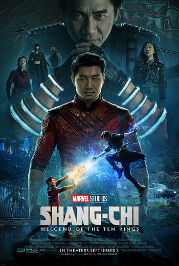 Shang-chi poster, electric blue, fictional character HD phone wallpaper