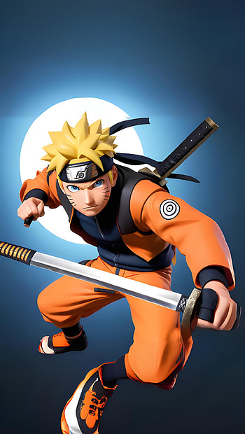 Naruto Katana, Naruto, Anime, katana HD phone wallpaper