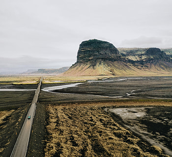 Landscape, Nature, Mountains, View From Above, Road, Valley HD wallpaper