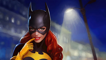 Batgirl Cute , batgirl, superheroes, artwork HD wallpaper