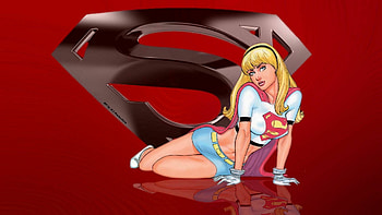 Supergirl - Too Cute, nexus, dc comics, fan art, , cutie, sexy girls, background, cartoons, fanpop, kara danvers, anime, 1920x1080 only, , supergirl, deviantart HD wallpaper