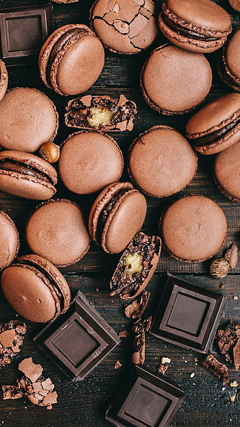 Brown, Cookies HD phone wallpaper