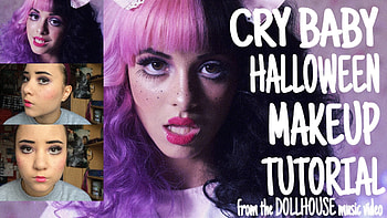 CRY BABY (Melanie Martinez - Dollhouse) // HALLOWEEN MAKEUP TUTORIAL - YouTube HD wallpaper
