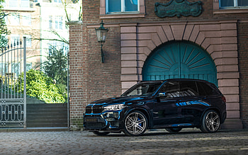 MANHART MHX5 800, BMW X5M, front view, exterior, blue X5M, German cars, MHX5, X5 tuning, BMW HD wallpaper