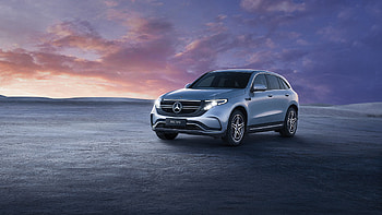 Mercedes-Benz EQC 400 4MATIC 2019 HD wallpaper