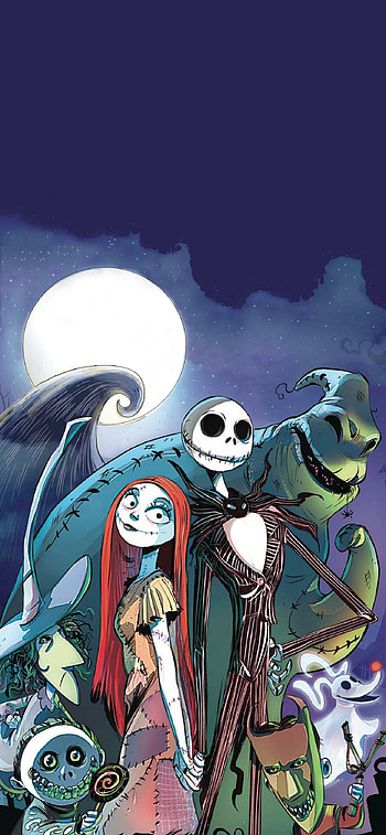 Main characters, The Nightmare Before Christmas HD phone wallpaper