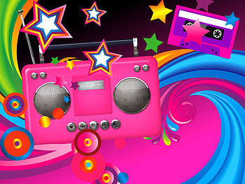 80's Music, 80s, Colors, Music, Dance HD wallpaper