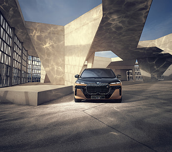 BMW i7 M70L xDrive, vehicle, BMW i7 xDrive60 HD wallpaper