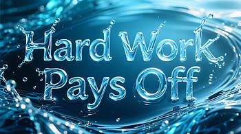 Hard Work Pays Off — Ultra, motivational quote, typography HD wallpaper