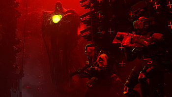 Marathon (Video Game) — Crimson Armada | Quad, Video Game, Marathon (Video Game), Red HD wallpaper