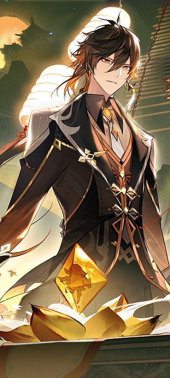 Zhongli - Genshin Impact, Zhongli (Genshin Impact), video game, Genshin Impact HD phone wallpaper