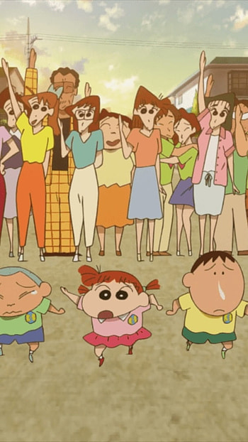 Shinchan Family, Shinchan, Friends HD phone wallpaper