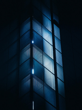 Night, Building, Dark, Illumination, Lighting HD phone wallpaper